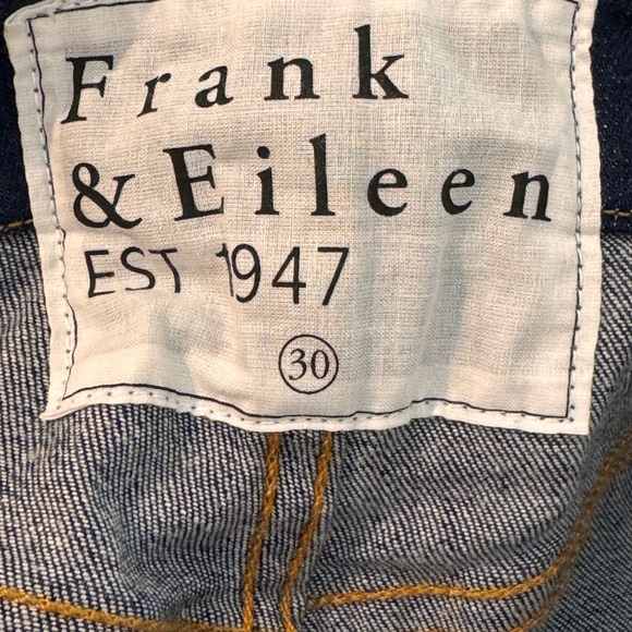Frank & Eileen Flannigan in 1979 Italian Power Denim Flare Jeans women size 30 - Picture 2 of 6